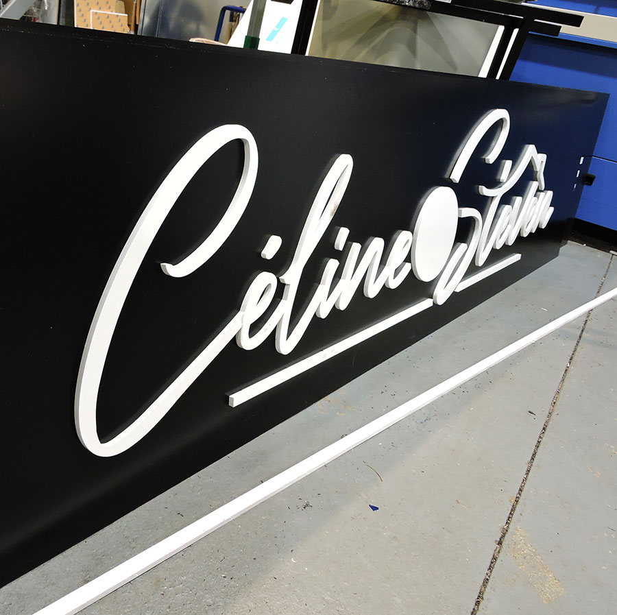 fabrication enseigne