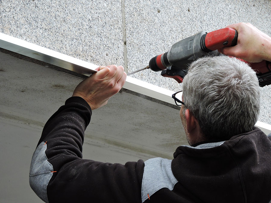 installation enseigne